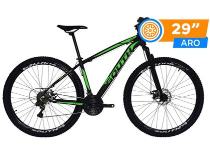Imagem de Bicicleta Aro 29 South Legend MTB 21 Marchas Shimano Freio a Disco Alumínio