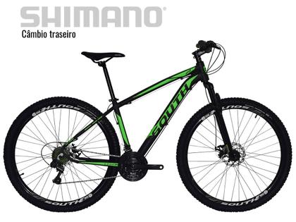 Imagem de Bicicleta Aro 29 South Legend MTB 21 Marchas Shimano Freio a Disco Alumínio