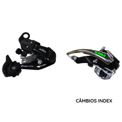 Imagem de Bicicleta Aro 29 TKZ Fuji Alumínio 21 Vel Freio a Disco Suspensão Ahead Set