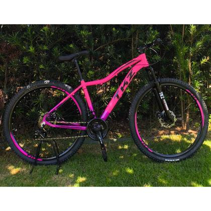 Imagem de Bicicleta Aro 29 TKZ Fuji em Alumínio 21 Velocidades Freio a Disco Suspensão Mecânica