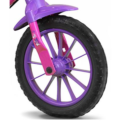 Imagem de Bicicleta Balance Bike de Equilíbrio sem Pedal Feminina Com Capacete