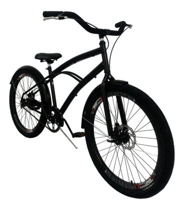Imagem de Bicicleta Beach Praiana Harley Freio Disco Pneu Flame Top !
