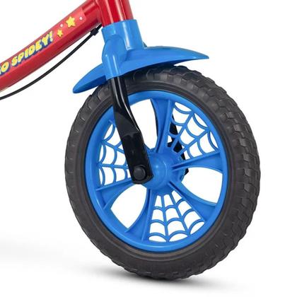 Imagem de Bicicleta Bike Equilíbrio Sem Pedal Homem Aranha Balance Aro 12 Nathor