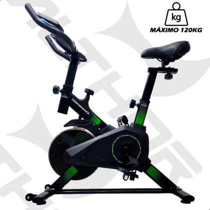 Imagem de Bicicleta Bike Ergométrica Academia Fitness Profissional Treinamento Exercício Performence 120kg