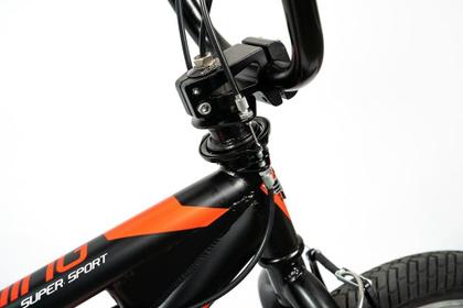 Imagem de Bicicleta BMX JEFF Aro 20 Estrutura em aço preto-vermelho