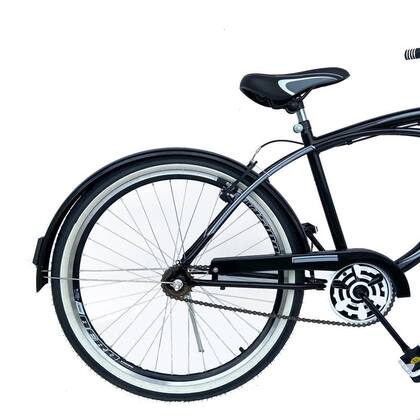 Imagem de Bicicleta Caiçara Beach Aro 26 Masculina Rodas Aero Reforçado Rolamentos Revisada e Lubrificada