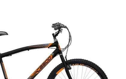 Imagem de Bicicleta Cazelle CB 500, Aro 26 Comum Natural, 36 Raias, 18 Marchas, Freios V-Brake e Suporte de Guidão Down Hill Colli