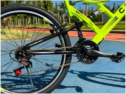 Imagem de Bicicleta Colli Bike GPS Pro Aro 26 21 Marchas Dupla Suspensão Freio V-brake