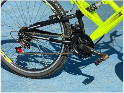 Imagem de Bicicleta Colli Bike GPS Pro Aro 26 21 Marchas Dupla Suspensão Freio V-brake