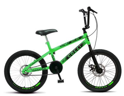 Imagem de Bicicleta Colli SKILL BOY, Aro 20 Aero, Guidão Cross BMX, Tam 14., 36 Raias, Freios a Disco Dianteiro e Traseiro, Descanso Lateral