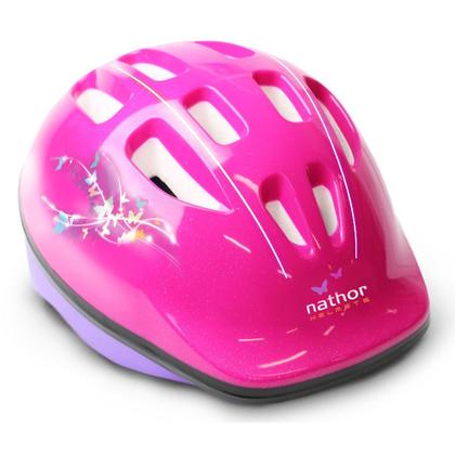 Imagem de Bicicleta Criança De 3 A 5 Anos Aro 12 Menina Flower Com Capacete Nathor