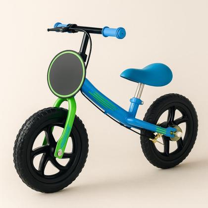 Imagem de Bicicleta De Equilíbrio Infantil Aro 12 Com Freio Traseiro Quadro Leve Guidão Ajustável E Rodas Resistentes Para Crianças A Partir De 2 Anos Até 25kg