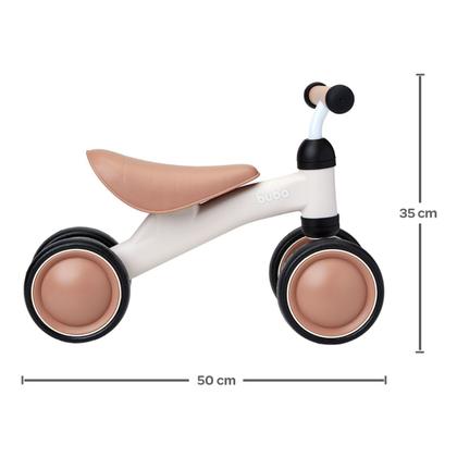 Imagem de Bicicleta de Equilíbrio Infantil Buba 04 Rodas Bege