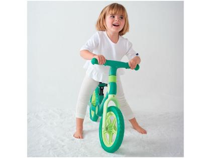 Imagem de Bicicleta de Equilíbrio Infantil Buba Dino Verde