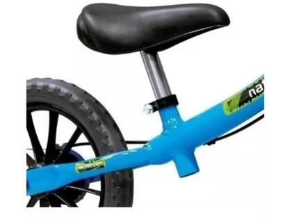 Imagem de Bicicleta de Equilíbrio Nathor 12" azul e preto
