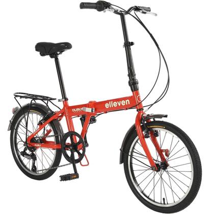 Imagem de Bicicleta Dobrável em Alumínio Aro 20 6V Dubly Shimano Vermelha