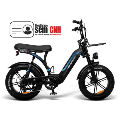 Imagem de Bicicleta Elétrica 20 GTS M1 Freio a Disco 7V Suspensão E-Bike Q8 750w 15Ah