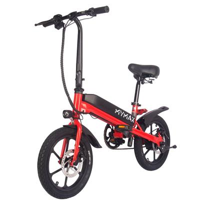 Imagem de Bicicleta Eletrica Ebike Myway 4.0 Aro 16 45km Aut Vermelha