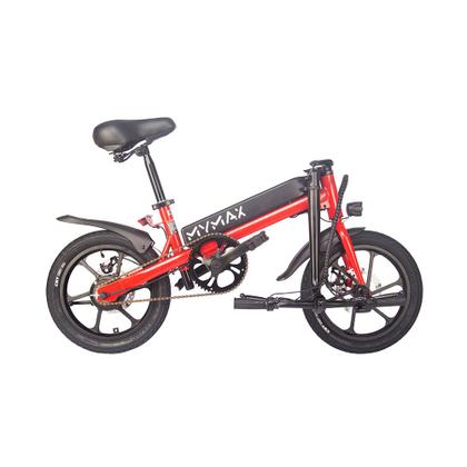 Imagem de Bicicleta Eletrica Ebike Myway 4.0 Aro 16 45km Aut Vermelha