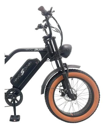 Imagem de Bicicleta Elétrica Galaxy 7v 750W Bateria Litio 48v Display LCD Cambio Shimano LED USB