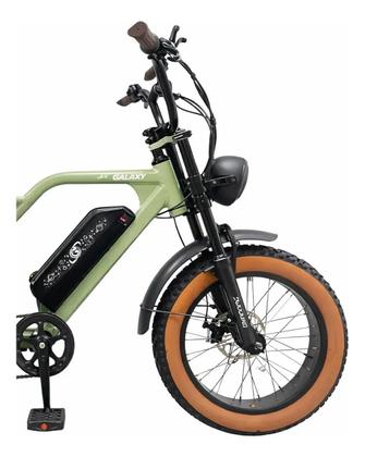 Imagem de Bicicleta Elétrica Galaxy 7v 750W Bateria Litio 48v Display LCD Cambio Shimano LED USB