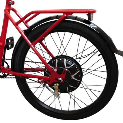 Imagem de Bicicleta Elétrica New Confort 800W 48V 15Ah Vermelho Cereja