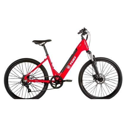 Imagem de Bicicleta Elétrica Oggi Yoo 26 Fleek Tourney 7v Cor:Vermelho