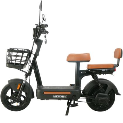 Imagem de Bicicleta Elétrica Scooter Autopropelida com Alarme 500W 48V MD-10 Preta Midori