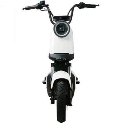 Imagem de Bicicleta Elétrica Scooter Autopropelida Freio a Disco 650W 48V MD-20 Branca Midori