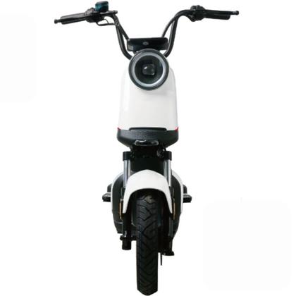 Imagem de Bicicleta Elétrica Scooter Autopropelida Freio a Disco 650W 48V MD-20 Branca Midori