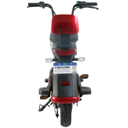 Imagem de Bicicleta Elétrica Scooter Autopropelida Freio a Disco 650W 48V MD-20 Vermelha Midori