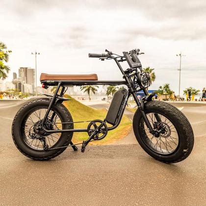 Imagem de Bicicleta Elétrica Street Go S12 Aro 20 Preto Oggi