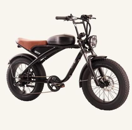 Imagem de Bicicleta Elétrica Street Go S17 - Preto