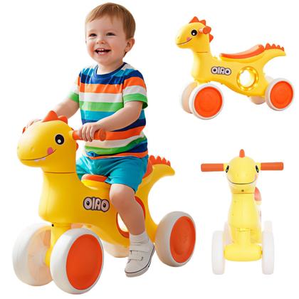 Imagem de Bicicleta Equilíbrio Sem Pedal Infantil Dino Led Música Bebê