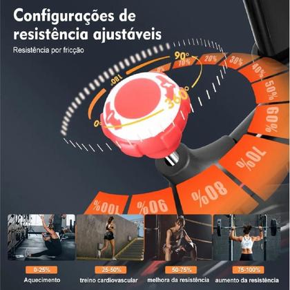 Imagem de Bicicleta Ergométrica Fitness Spinning Semi Profissional