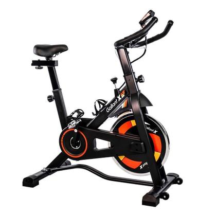 Imagem de Bicicleta Ergométrica Gallant Elite X Spinning Roda de Inercia 8kg até 110kg Mecânica GSB08HBTA-PT