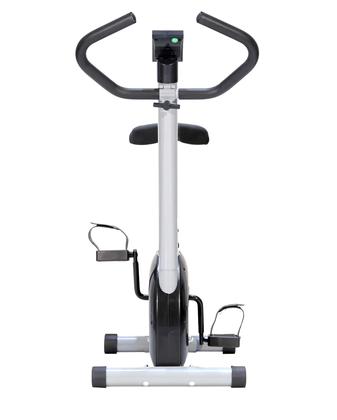 Imagem de Bicicleta Ergométrica Mile Fitness Residencial 21 velocidades Compacta Preta e Cinza Monitor com Funções