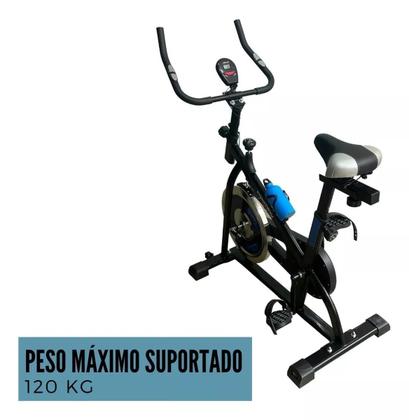 Imagem de Bicicleta Ergométrica Profissional Spining 8Kg Iwbes8 Treino