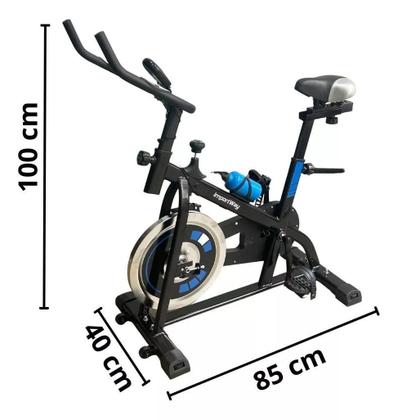 Imagem de Bicicleta Ergométrica Profissional Spining 8Kg Iwbes8 Treino