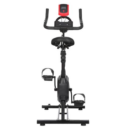 Imagem de Bicicleta Ergométrica Spinning com Volante de 4kg, 7 Níveis de Resistência, Painel Digital e Suporte para Celular