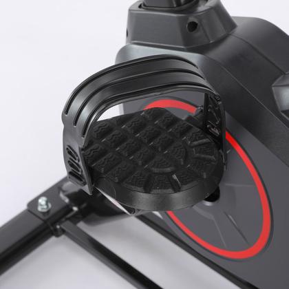 Imagem de Bicicleta Ergométrica Spinning com Volante de 4kg, 7 Níveis de Resistência, Painel Digital e Suporte para Celular