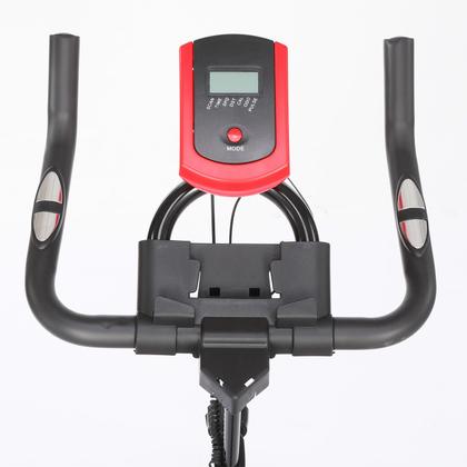 Imagem de Bicicleta Ergométrica Spinning com Volante de 4kg, 7 Níveis de Resistência, Painel Digital e Suporte para Celular