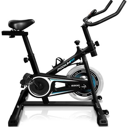 Imagem de Bicicleta Ergométrica Spinning PodiumFit S200 - Silenciosa