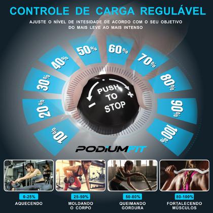 Imagem de Bicicleta Ergométrica Spinning PodiumFit S600  Roda 10kg - Silenciosa