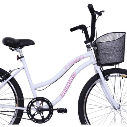 Imagem de Bicicleta Feminina Aro 26 Beach Branca