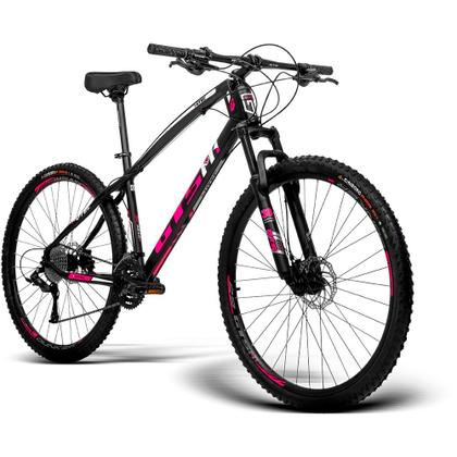 Imagem de Bicicleta Feminina GTS Aro 29 Freio Hidráulico Câmbio 27 Marchas e Suspensão com Trava no Guidão  GTS M1 I-Vtec Feminina Absolute