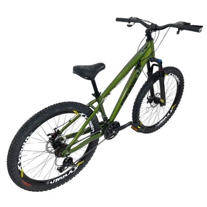 Imagem de Bicicleta Gios 26 Shimano Frx Evo 4trix Freio Disco Verde