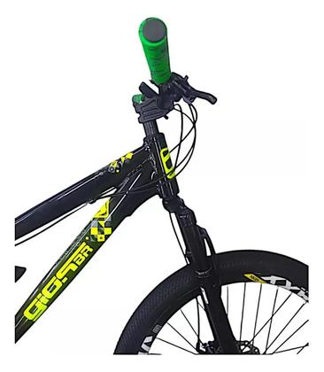 Imagem de Bicicleta Gios preto amarelo neon 4 Trix/frx Evo Do Grau Aro Vmaxx 21v