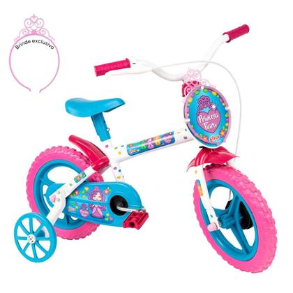 Imagem de Bicicleta Infantil Aro 12 Bike Com Rodinha Para Crianças 3 a 5 Anos Menina Menino Styll Baby