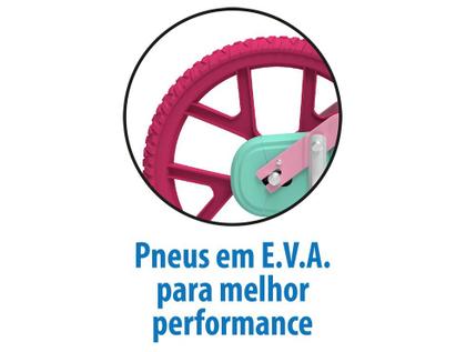 Imagem de Bicicleta Infantil ARO 14 Unicórnio com Cestinha e Rodinhas Laterais